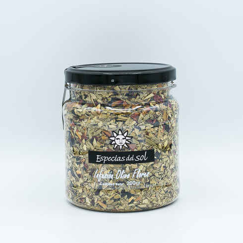 OLIVE TREE INFUSION with FLOWERS