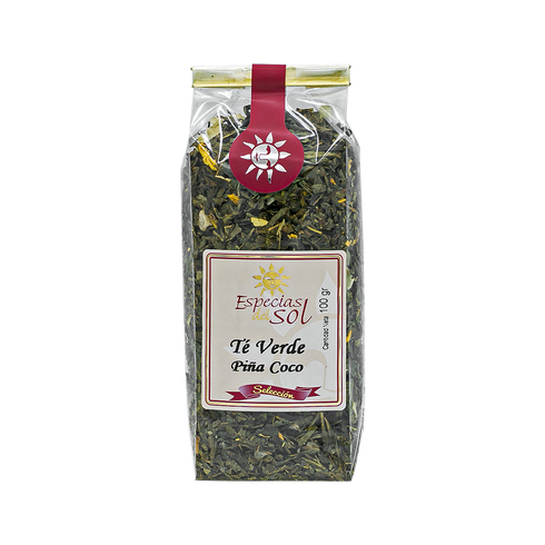 TÉ VERDE de PIÑA y COCO