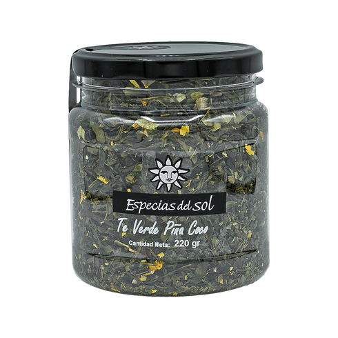 TÉ VERDE de PIÑA y COCO